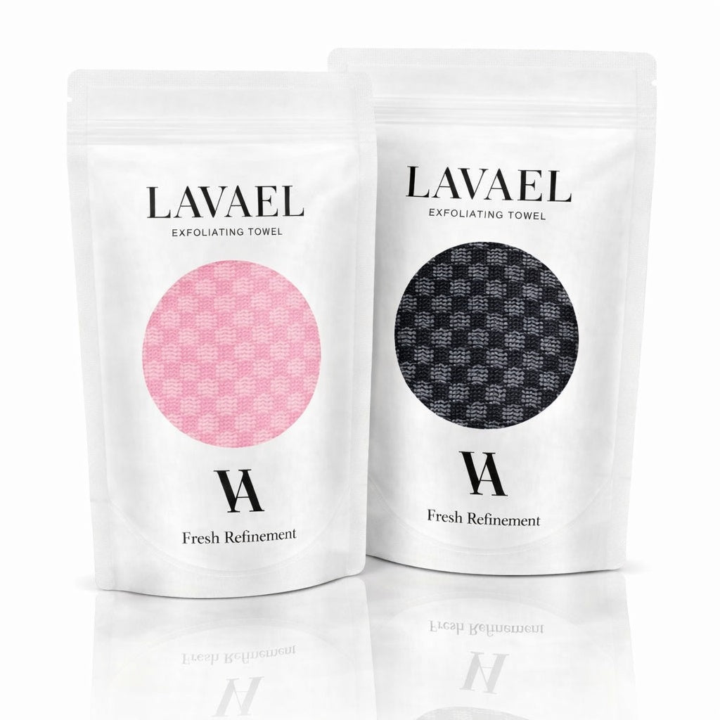 LAVAEL EXFOLIATING SHOWER TOWEL