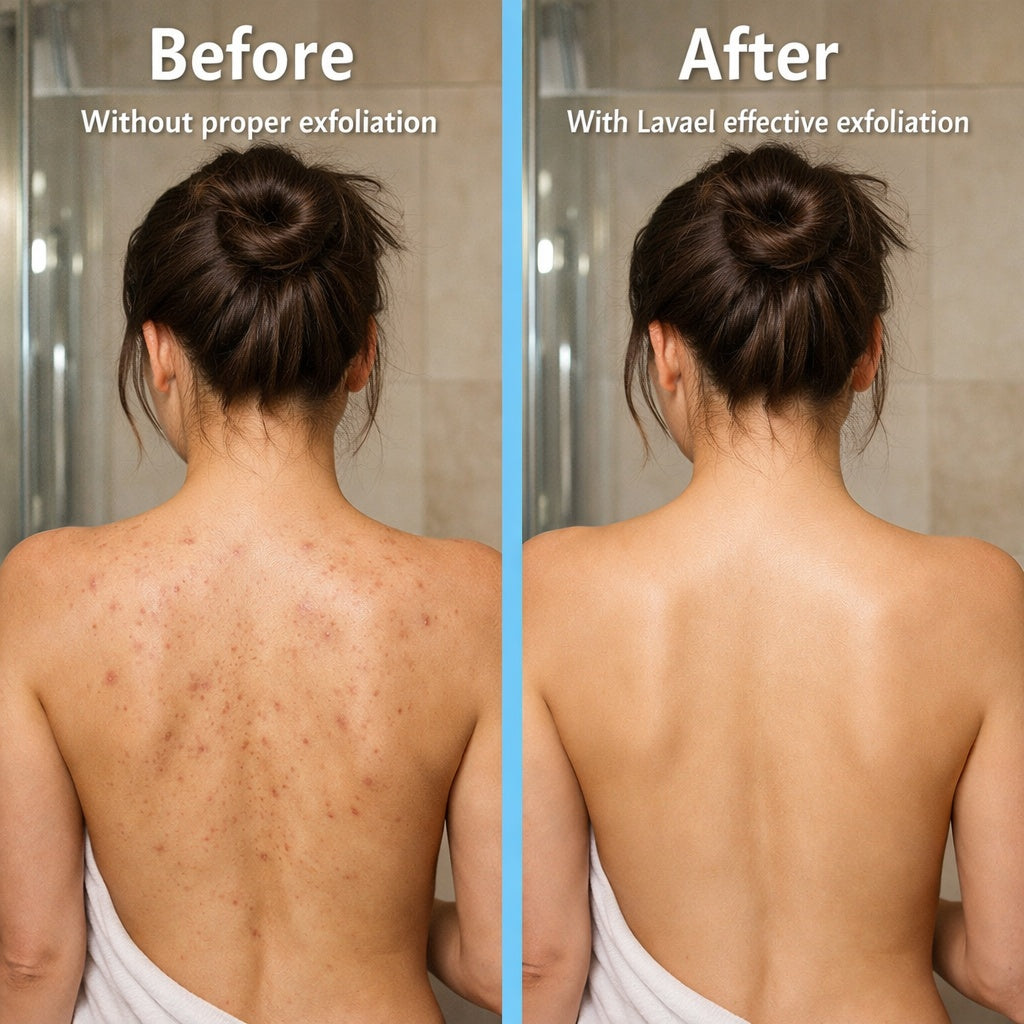 LAVAEL EXFOLIATING SHOWER TOWEL